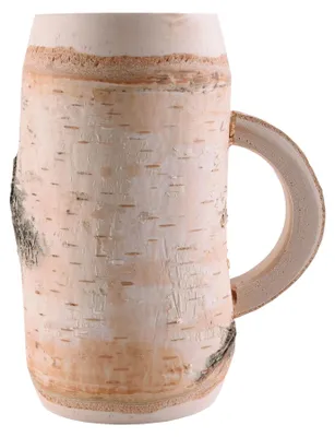 Produktbild von Krug mit Henkel, Birkenholz, ca. 0,5 Liter