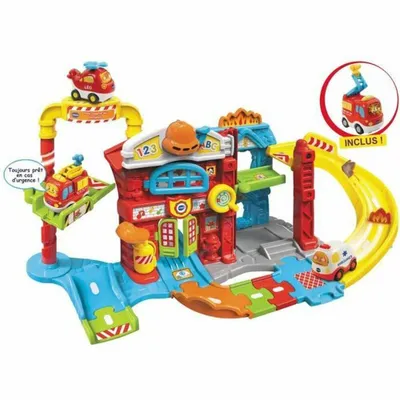 Produktbild von Spielset Fahrzeuge Vtech Maxi Fire Station mit ton