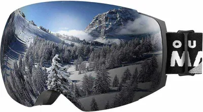 Obrázek produktu pro Outdoor Master Pro polarizované lyžařské brýle černé  černé, jedna velikost