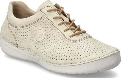 Image de Baskets Rieker pour femmes 52546-60 Couleur : beige Taille : 36