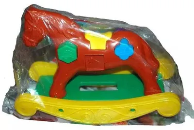 Obrázok produktu pre Vzdelávacia hračka – koňík na kolieskach, model 00200
