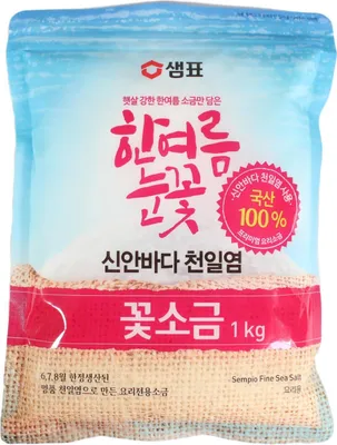 Produktbild von Sempio Korea Meersalz Choenilyeom fein 1kg