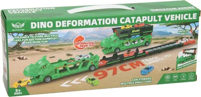 Produktbild von Dino-Transporter mit Abschussfunktion, 7-teilig
