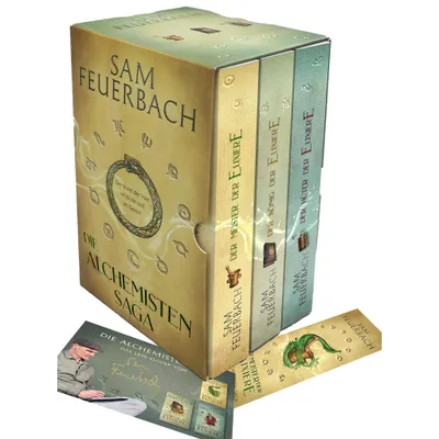 Produktbild von Die Alchemisten Saga, Gesamtausgabe im Schuber