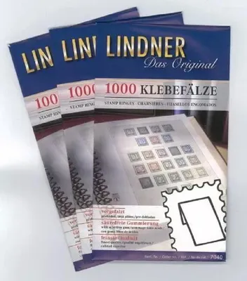 Obrázek produktu pro Nálepky na poštovní známky 1000 Ks - LINDNER