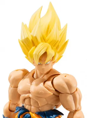 Obrázek produktu pro Akční figurka Dragon Ball Z, Son Goku, Legendaární Super Saiyan, série S.H. Figuarts, výška 15,4 cm