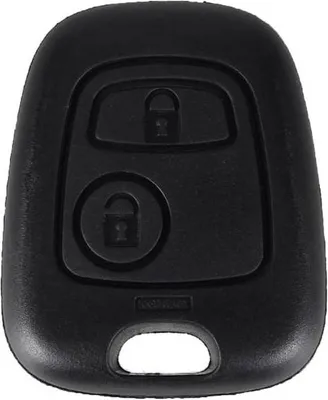 Produktbild von Schlüsselgehäuse 2 Tasten passend für Peugeot 107 207 207CC 306 307SW (PG19)