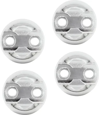 Produktbild von Airline Zurrpunkt für Fittinge - Aluminium silber, 4 Stück, zur Ladungssicherung