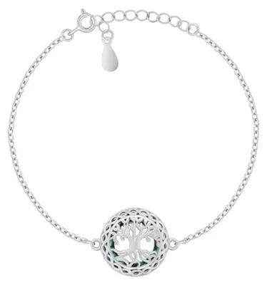 Produktbild von Charms Silber Armband Baum des Lebens BRC210W