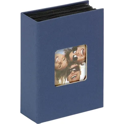 Produktbild von Walther Fun blau 10x15 Mini Album für 100 Fotos MA357L