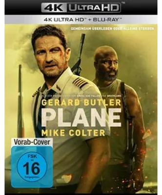 Obrázek produktu pro Leonine Plane 4K UHD, Film, Blu-ray, Barevné provedení, 4K Ultra HD, Německý, Angličtina, 107 min