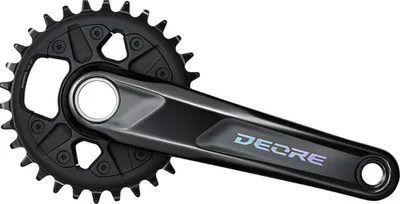 Image de SHIMANO Pédalier DEORE FC-M6100 - 12 vitesses, 165 mm, 30 dents