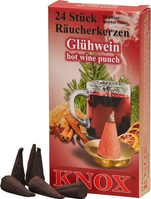 Produktbild von Knox Räucherkerzen - Glühwein von Knox Räucherkerzen