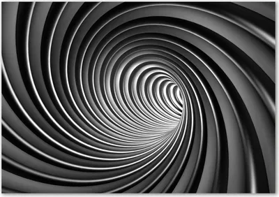 Produktbild von Tulup® Glas-Bild - 100 x 70 - Wandbild aus Glas - Wandkunst - Wandbild hinter gehärtetem Sicherheitsglas - Kunst: modern & klassisch - Wirbel - Grau