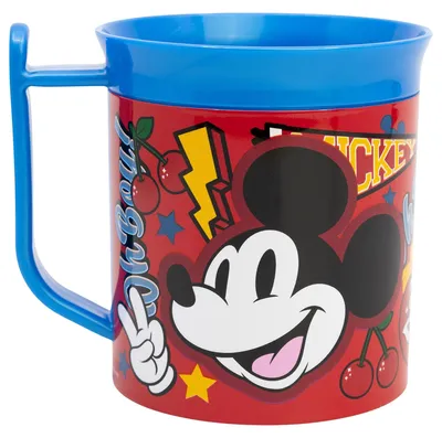 Kinderbecher Mickey Mouse 400 ml, mikrowellengeeignet, bruchsicher