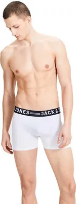 Produktbild von Jack & Jones 12081832_2206_L, Unterhosen, Kofferraum, Erwachsener, Männlich, Weiß, L