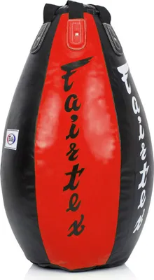 Image de Sac de sable Fairtex Teardrop Bag HB15, couleur rouge/noir