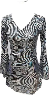 Produktbild von WIDMANN MILANO Party Fashion Kleid Disco 70er Jahre Dancing Queen Style