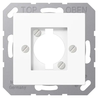 Produktbild von JUNG A 568-1 BF WW, Weiß, Thermoplast, konventionell, JUNG