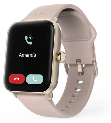 Produktbild von Hama Smartwatch 6010 GPS, 44 mm, Telefonfunktion, Rosé