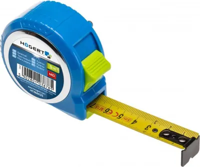 Produktbild von Hogert Technik Maßband HT4M436 25mm Blisterpack 5m 293g