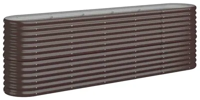 Immagine prodotto di VIDAXL -Planungsbox 224x40x68 cm Pulver -Stahlbraun