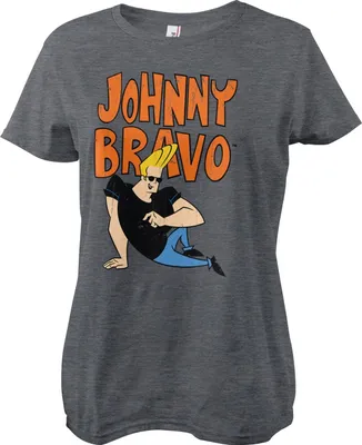 Produktbild von Johnny Bravo Girly Tee - Small - DarkHeather