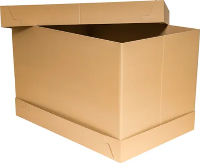 Produktbild von Palettenkarton mit Boden+Deckel 1180x780x765mm Faltkarton Versandkarton WPC - sehr stabil…