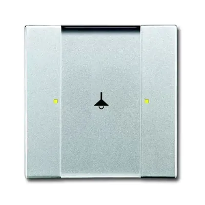 Zdjęcie produktu dla Busch-Jaeger 6125/02-83, Aluminium, Srebrny, Bezśrubowe, Busch-Jaeger, Połysk, 6120-0-0071 6120-0-0074 6310-0-0059 6310-0-0060 6900-0-1703, CE