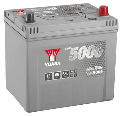 Produktbild von YUASA YBX5000 Starterbatterie 12V 65Ah 580A/EN D23 für Auto LKW Batterie