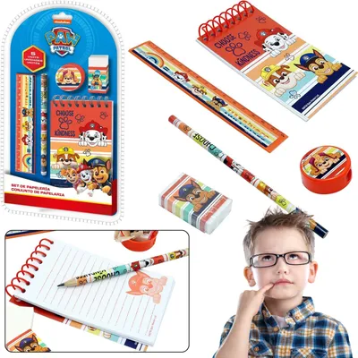 Produktbild von Paw Patrol Schulsachen-Set, Jungen-Set, Notizbuch + Zubehör