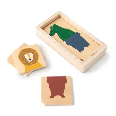 Image de Trixie Puzzle Combo en bois Animaux