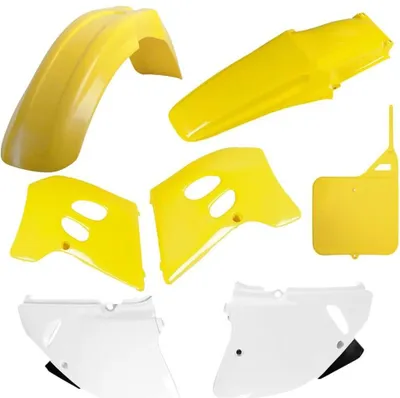 Productafbeelding van POLISPORT Kunststofset, originele kleur - geschikt voor Suzuki RM 125 (93-95)