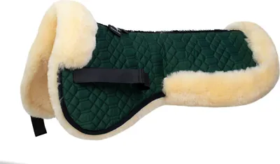 Produktbild von Engel Reitsport Lammfell Korrektur Keil Sattelkissen (Sakis2K) Grün/Med. L (18 - 19,5") 58cm