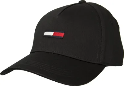 Produktbild von Baseballmütze TOMMY HILFIGER JEANS Verstellbare Mütze mit Schirm Artikel AW0AW10708 TJM FLAG CAP, UNICA - ONE SIZE, Cotone 100%