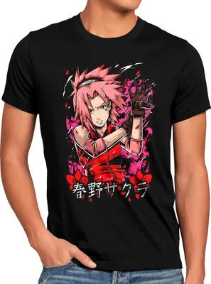 Produktbild von style3 Haruno Rage Herren T-Shirt ninja anime manga cosplay