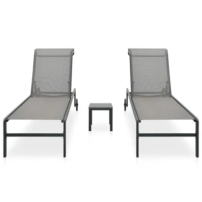 Produktbild von VidaXL 47847, Lounge, Stahl, Textil, Grau
