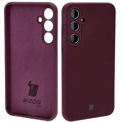 Produktbild von Bizon Soft Case Samsung Galaxy A55 5G dunkel lila
