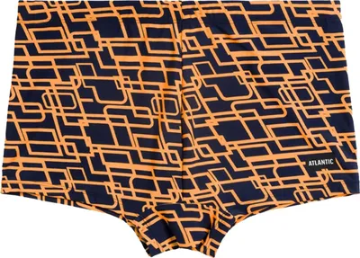 Produktbild von Badehose Shorts Atlantic mit 80% Polyamid grau schwarz orange S