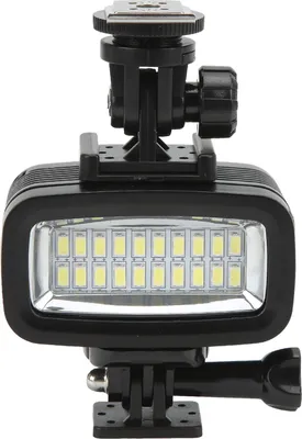 Produktbild von 40 m Unterwasser-Video-Fill-Nachtlicht IPX8 Wasserdichter Tauchgang für DJI OSMO ACTION-Kamera Schwarz