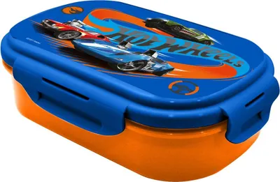 Zdjęcie produktu dla Pudełko Śniadaniowe + Sztućce Hot Wheels Hw00018