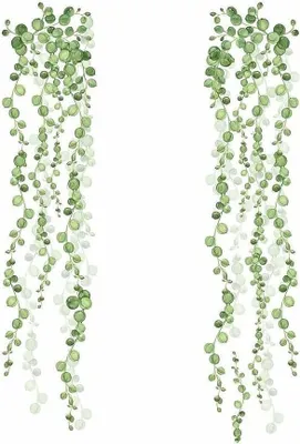 Produktbild von RMK3903SCS Wandaufkleber „String of Pearls“ mit saftiger Ranke, zum Abziehen und Aufkleben