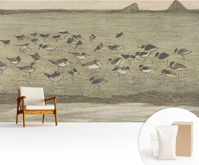 Produktbild von Fototapete selbstklebend - 416x254 cm - Tapete - Wandtapete - Wandbilder - Klebefolie - Dekofolie - Tapete Folie - Wand - Dekoration - Wohnzimmer - Vogelfrieden