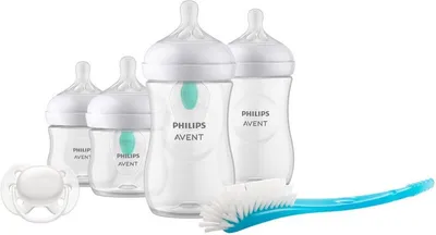 Productafbeelding van Avent Starterset Natural 3.0 Airfree Fles + (1 stuk)