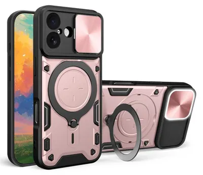 Produktbild von Techsuit - CamGuard Pro Hülle für iPhone 17 - Roségold