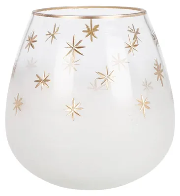 Produktbild von Teelichthalter in Form eines Glases, Ø 14 cm