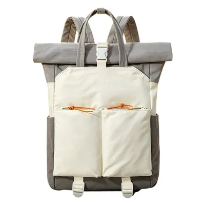 Produktbild von Rolltop Rucksack Damen Herren Wasserabweisend Cityrucksack Freizeitrucksack Reiserucksack