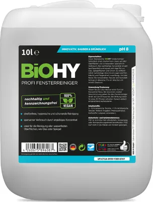 Produktbild von BiOHY Profi Fensterreiniger 10L 10003008010