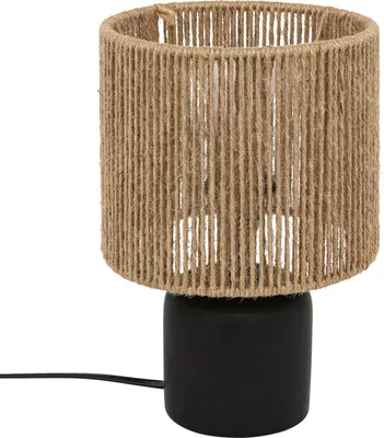 Immagine prodotto di Atmosphera createur d'interieur - Lampada da tavolo koby nero h24cm