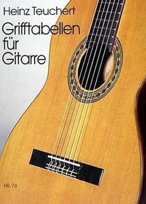 Produktbild von Grifftabellen für Gitarre